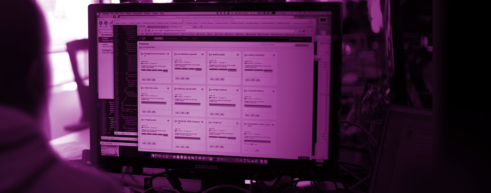 Electronic Story Wall