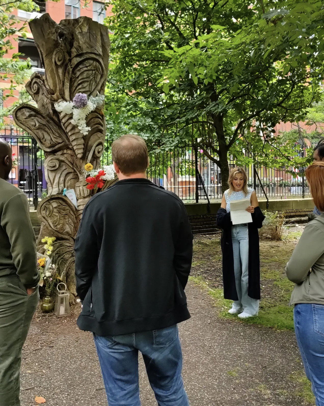 LGBTQ+ History Tour of Manchester hosted by Gill Fordham (she/her) from Thoughtworks