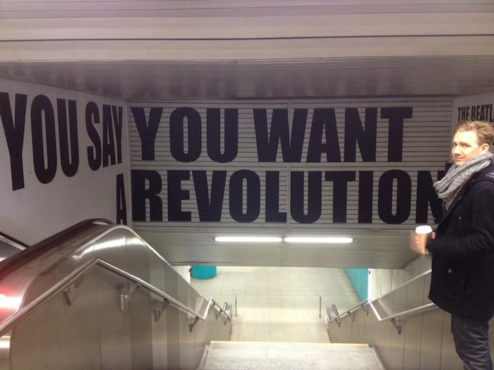 Do you want a revolution? Do you want a revolution?