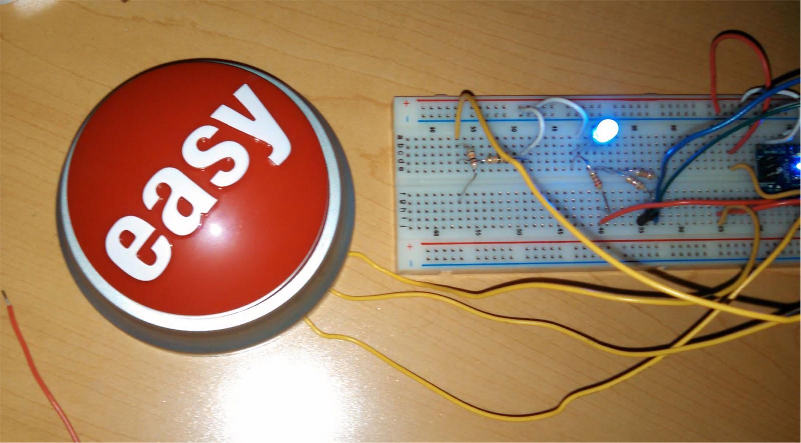 Hackathon Easy Button from Staples Hackathon Easy Button