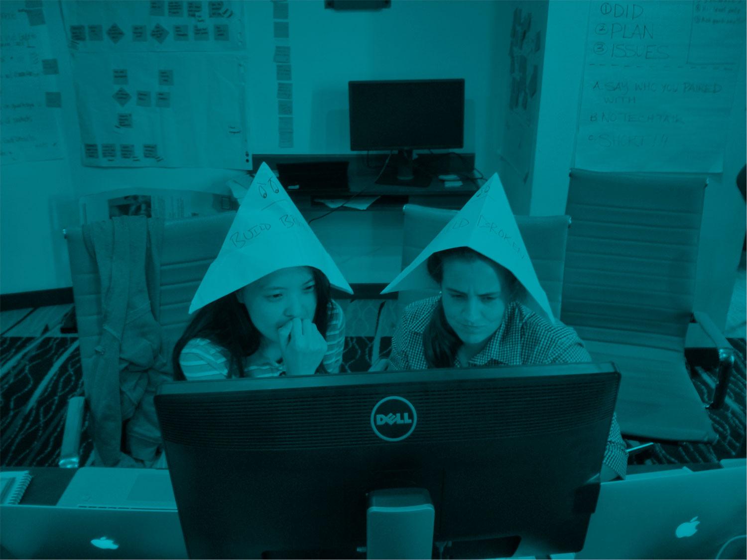 Work with someone outside of your job role Work with someone outside of your job role