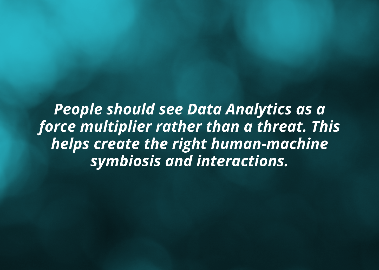 BD is a force multiplier