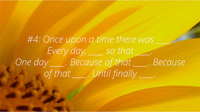 UX Rule #4 #4: Once upon a time there was